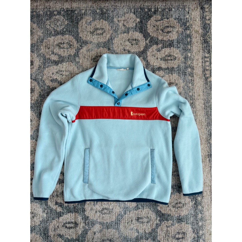 Cotopaxi Women's Teca Fleece Pullover Offshore Blue Small Pristine Condition